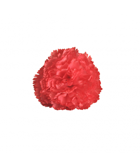 Clavel Coral Individual | Flores de flamenca |Tienda de bisutería o...