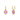 Pendientes Gallon Margaret Lila