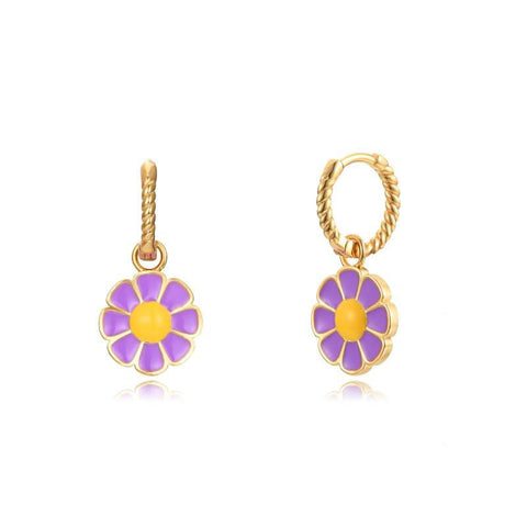 Pendientes Gallon Margaret Lila