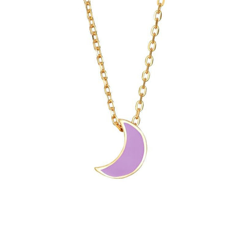 Colgante Moon Lila