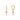Pendientes Aro Cruz Coral