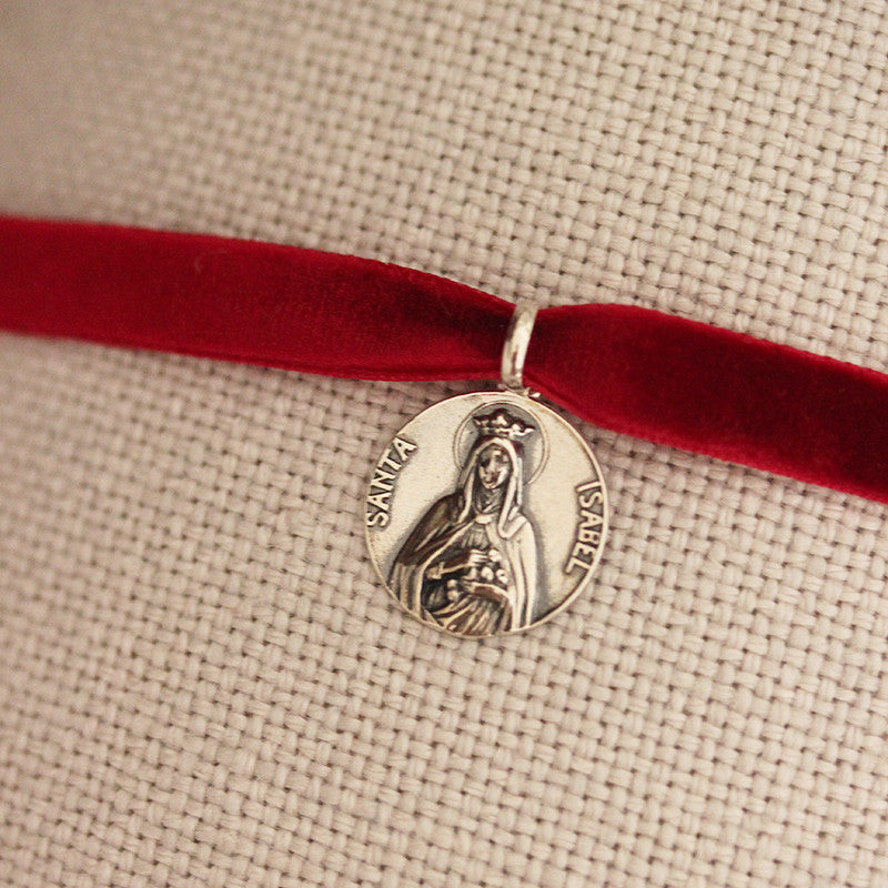Medalla Santa Isabel Plata