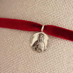 Medalla Santa Isabel Plata