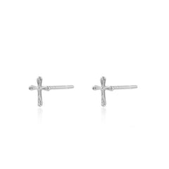 Pendientes Crux Plata