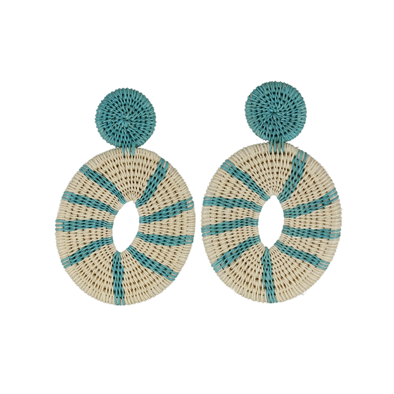 Pendientes Kenia Turquesa