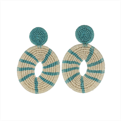 Pendientes Kenia Turquesa