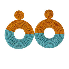 Pendientes Bombai Turquesa