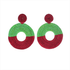 Pendientes Bombai Verde