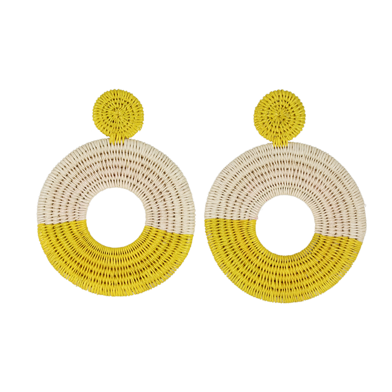 Pendientes Bombai Amarillo