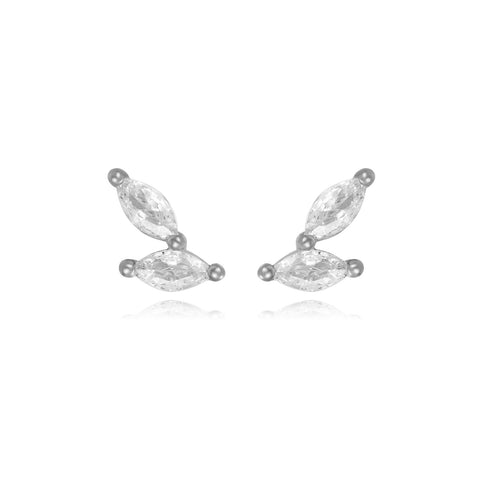Pendientes Dina Plata