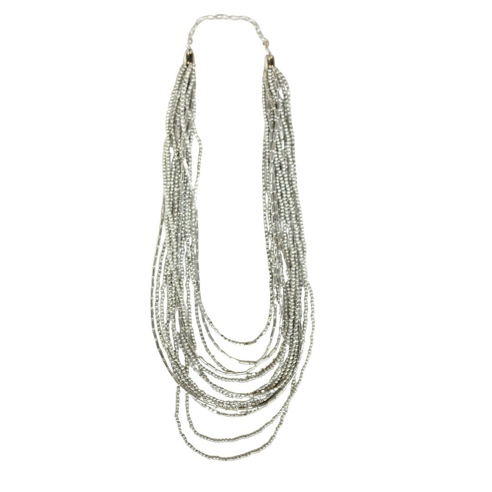 Collar Zila Plateado