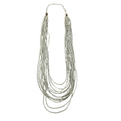 Collar Zila Plateado