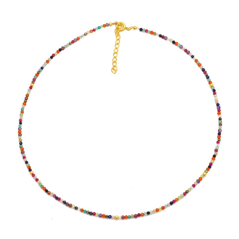 Collar Plata Mineral Multi