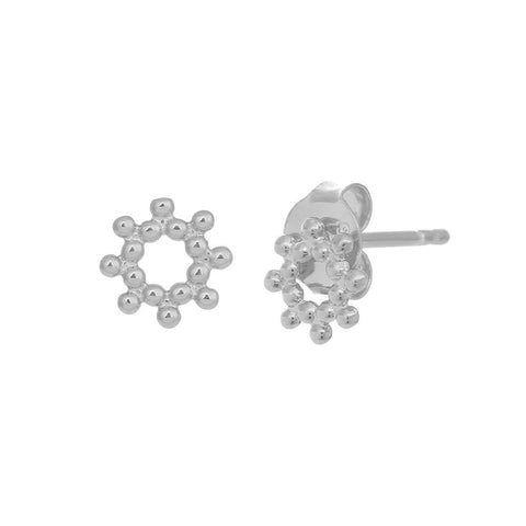 Pendientes MiniSun Plata