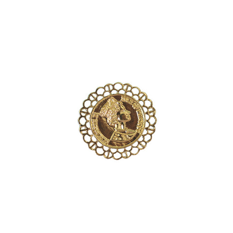 Broche Moneda
