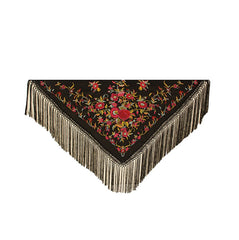 Mantón Milagrosa Negro