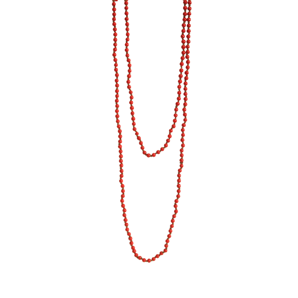 Collar Cherry Rojo