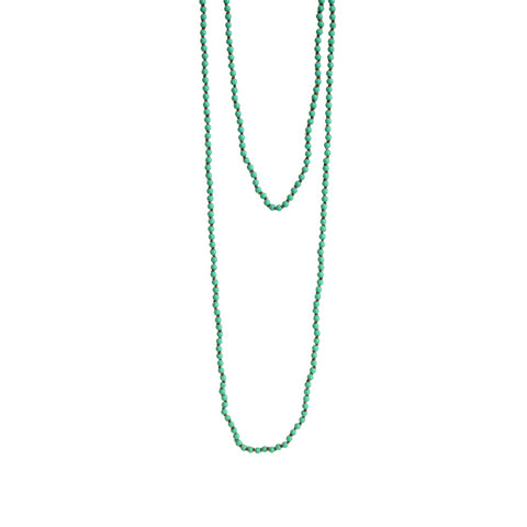 Collar Cherry Turquesa