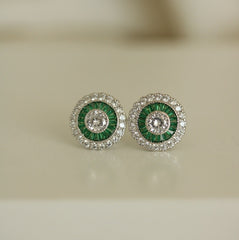 Pendientes Camille Esmeralda