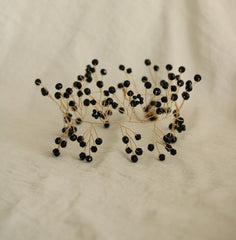 Choker Perlitas Lavinia Black