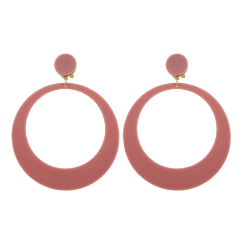 Pendientes Aro Flamenca Maquillaje