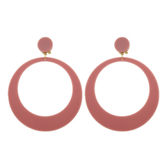 Pendientes Aro Flamenca Maquillaje
