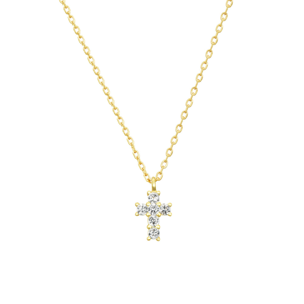 Colgante Cruz Mini Bright