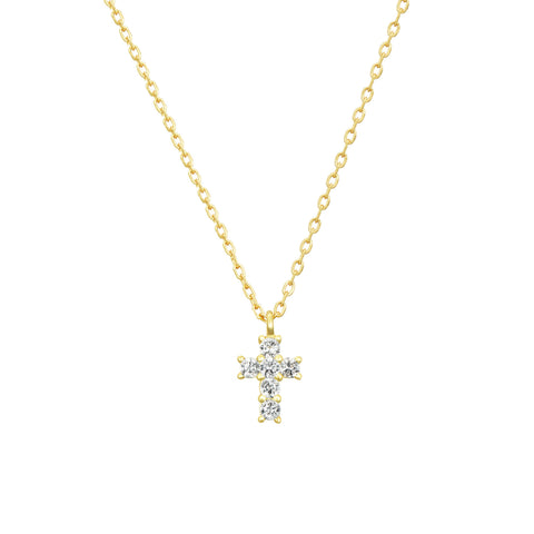 Colgante Cruz Mini Bright