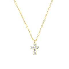 Colgante Cruz Mini Bright
