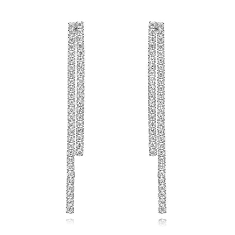 Pendientes Tennis Doble Bright