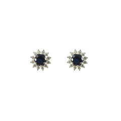 Pendientes Diana Zafiro