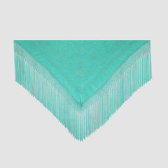 Mantón Ninfa Aguamarina