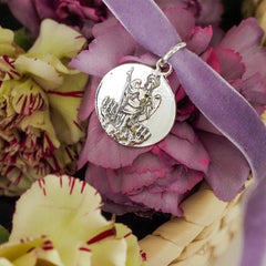 Medalla San Rafael Arcángel Plata