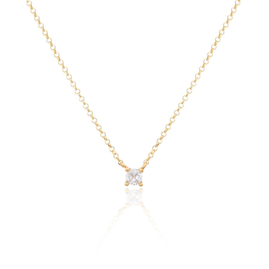 Colgante Zircon Atenea