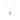 Colgante Cruz Multi Pink/Brown