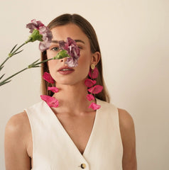 Pendientes Bignonia Fucsia