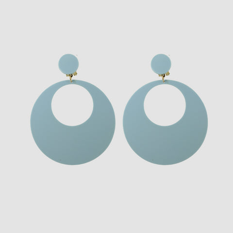 Pendientes Flamenca Rocio Celeste