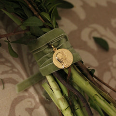 Medalla Virgen de Lourdes Oro