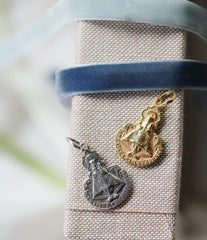 Medalla Escapulario de Covadonga Plata