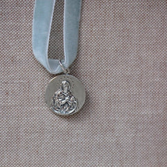 Medalla Virgen Purísima Plata