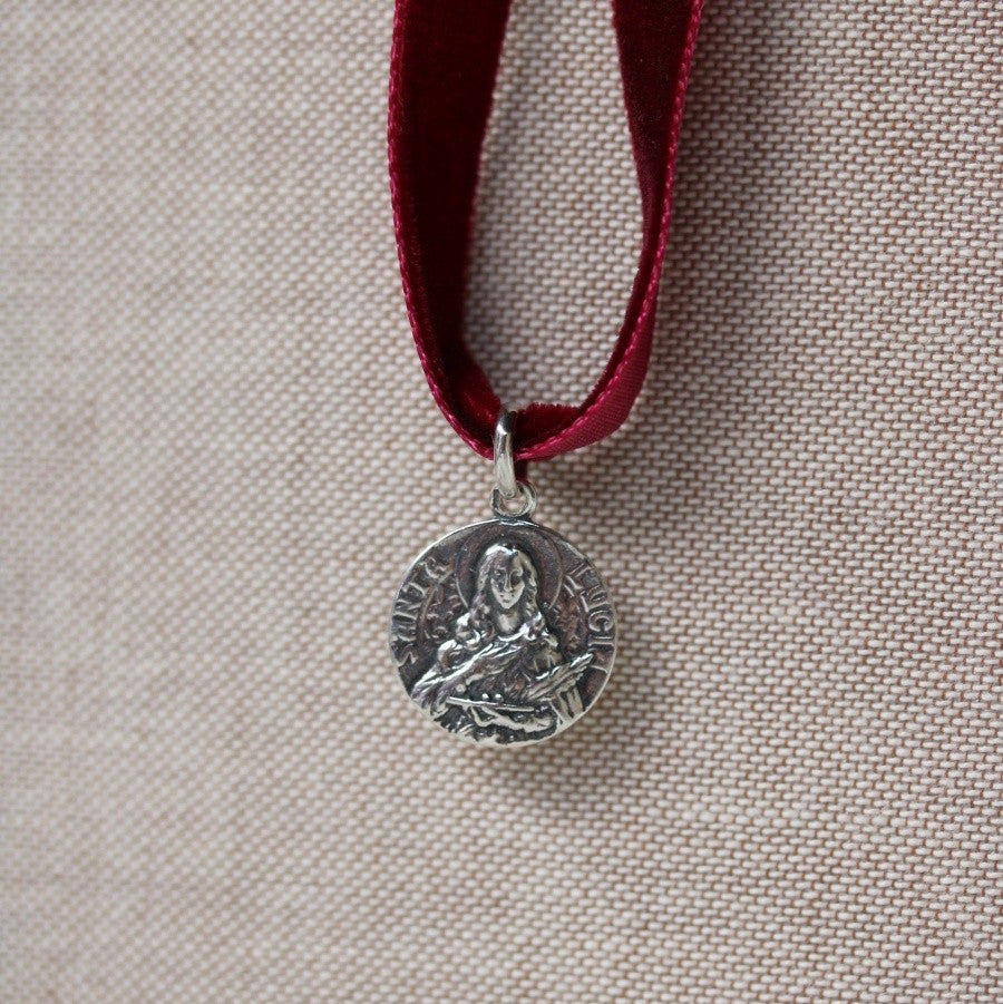 Medalla Santa Lucía Plata
