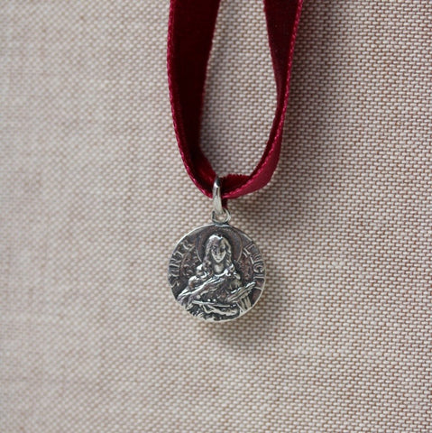 Medalla Santa Lucía Plata