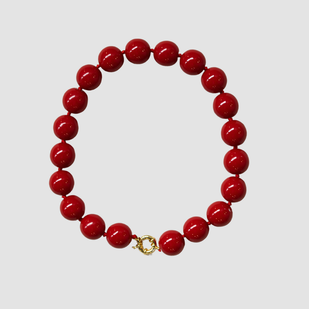 Collar Ginevra Rojo