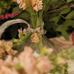 Escapulario del Carmen Dorado