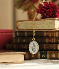 Medalla V.Guadalupe Grande Filo Dorado