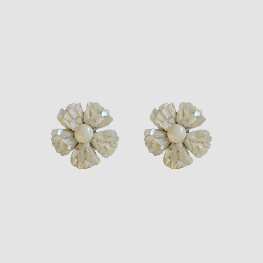 Pendientes Flor Nácar S