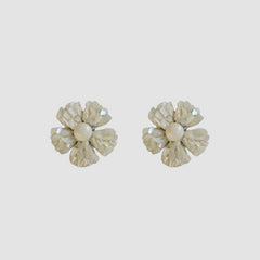 Pendientes Flor Nácar S