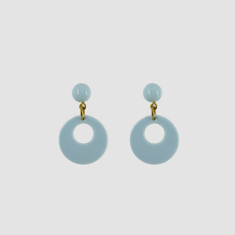 Pendientes Flamenca Niña Celeste
