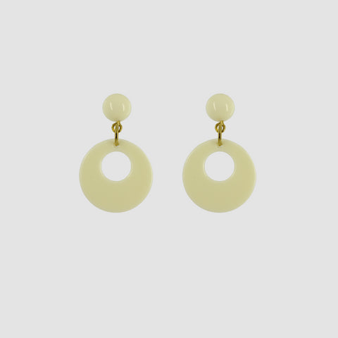 Pendientes Flamenca Niña Beis