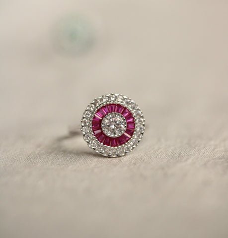 Anillo Camille Rubí Mini